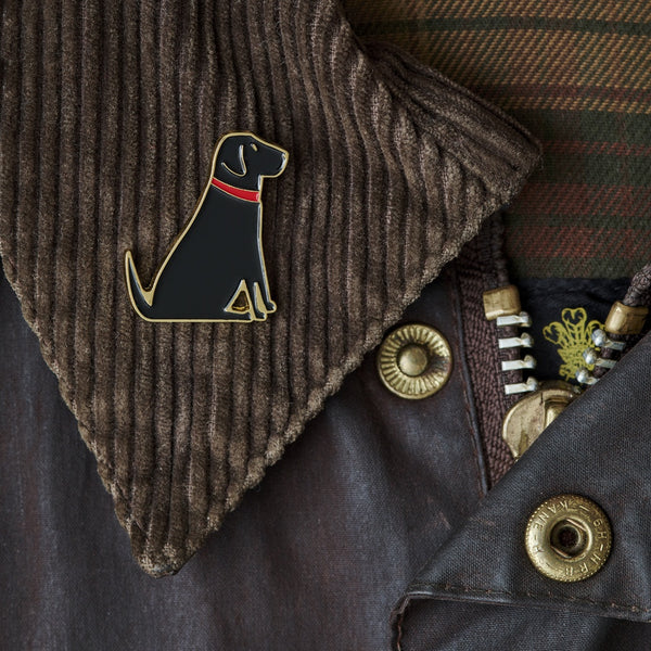 Black Lab Christmas Dog Pin By Sweet William