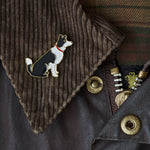 Border Collie Enamel Dog Pin By Sweet William