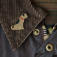 Border Terrier Enamel Dog Pin By Sweet William