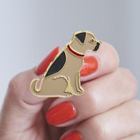 Border Terrier Enamel Dog Pin By Sweet William
