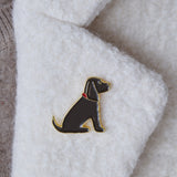Black Cocker Spaniel Enamel Dog Pin By Sweet William