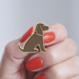 Chocolate Cocker Spaniel Christmas Dog Pin By Sweet William
