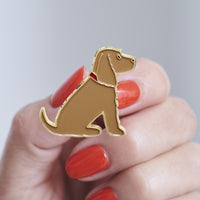 Golden Cocker Spaniel Enamel Dog Pin By Sweet William