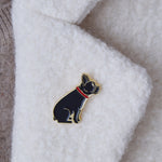 French Bulldog Enamel Dog Pin By Sweet William