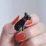 French Bulldog Enamel Dog Pin By Sweet William