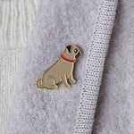 Pug Christmas Dog Pin By Sweet William