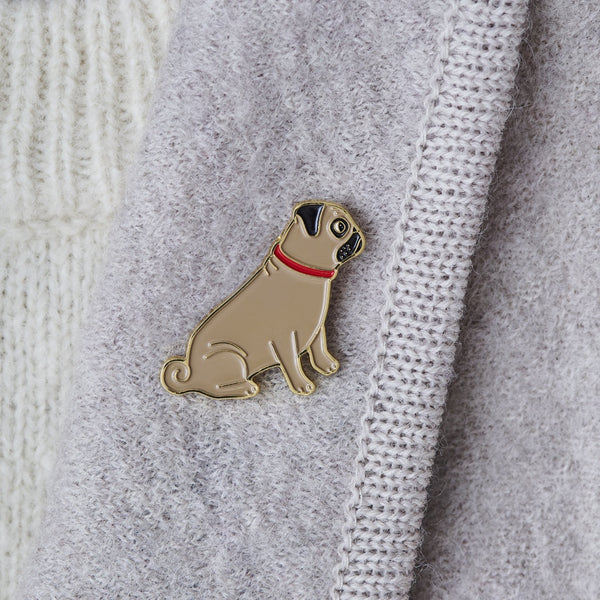 Pug Christmas Dog Pin By Sweet William