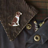 Liver & White Springer Spaniel Enamel Dog Pin By Sweet William
