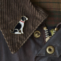 Black & White Springer Spaniel Enamel Dog Pin By Sweet William