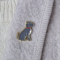 Staffie Enamel Dog Pin By Sweet William
