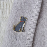 Staffie Enamel Dog Pin By Sweet William