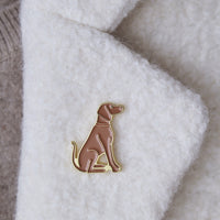 Vizsla Enamel Dog Pin By Sweet William