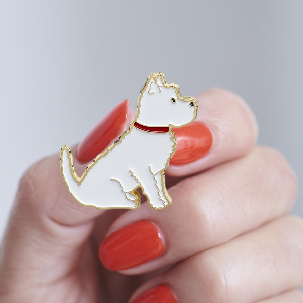 Westie pin sales