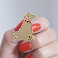 Yellow Lab Christmas Dog Pin By Sweet William