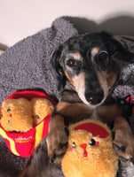 Food Party Chicken Nuggets Dog Toy By Hugsmart