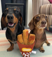 Food Party Churros Dog Toy By Hugsmart