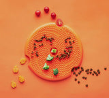 SPIN Interactive Accessory Lick Flying Disc Orange By PetDreamHouse