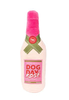 Rose Pink Wine Dog Toy By FuzzYard