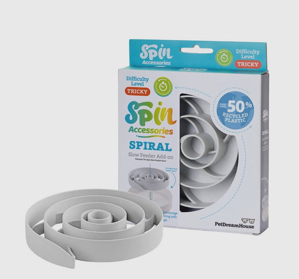 SPIN Interactive Accessory Spiral Grey By PetDreamHouse