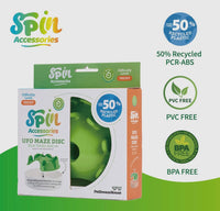 SPIN Interactive Accessory UFO Maze Green By PetDreamHouse