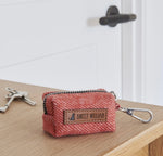 Orange Tweed Poo Bag Holder By Sweet William