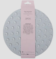Grey Blue Enrichment Lick Mat By Big & Little Dogs