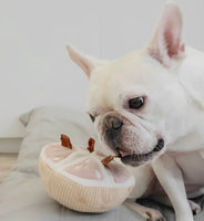 Grapefruit Snuffle Toy By Lambwolf Collective