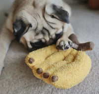 Banana Snuffle Toy By Lambwolf Collective