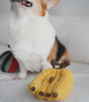 Banana Snuffle Toy By Lambwolf Collective
