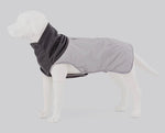 Grey Thermal Self Heating Dog Jacket By Hugo & Hudson