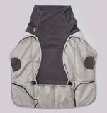 Grey Thermal Self Heating Dog Jacket By Hugo & Hudson