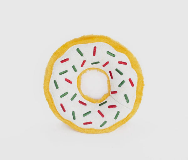 Peppermint Sprinkles Donutz Toy By Zippy Paws