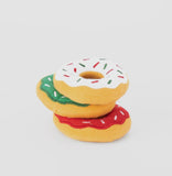 Holiday Miniz Donut Trio By Zippy Paws