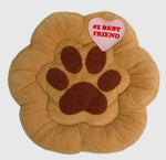 Paw Print & Heart Small Pet Bed By Tonbo