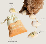 PRE ORDER Cheesy Nachos Nosework Toy By Pups & Bubs