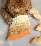 PRE ORDER Cheesy Nachos Nosework Toy By Pups & Bubs
