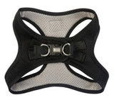 Swat Black Block Colour Step In Dog Harness By FuzzYard
