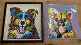 Border Collie Paper-Cut Artwork By Houndy Ever After Crafts