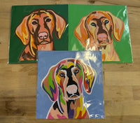 Vizsla Paper-Cut Artwork By Houndy Ever After Crafts