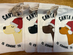 Santa Paws Dog Keepsake Bag Lab By Hoobynoo
