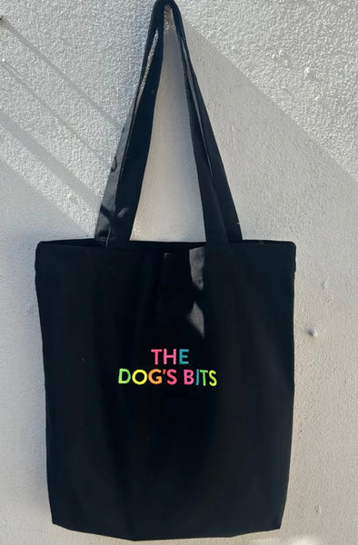 Neon & Black Small Travel Bag - The Dogs Bits By The Distinguished Dog Company