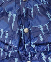 Rainstorm Blue Storm Print Dog Jacket By Urban Pup