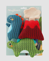 Dino Buds Trio Dog Toy Set By Hugsmart