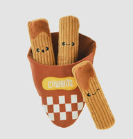 Food Party Churros Dog Toy By Hugsmart