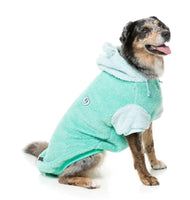 Contrast Teal Green Winnie Bear Hoodie By FuzzYard
