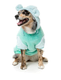 Contrast Teal Green Winnie Bear Hoodie By FuzzYard