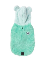 Contrast Teal Green Winnie Bear Hoodie By FuzzYard
