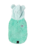Contrast Teal Green Winnie Bear Hoodie By FuzzYard
