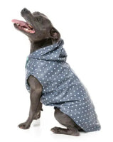 Mint Green Flipside Reversible Raincoat Dog Jacket By FuzzYard