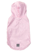 Pink Flipside Reversible Raincoat Dog Jacket By FuzzYard